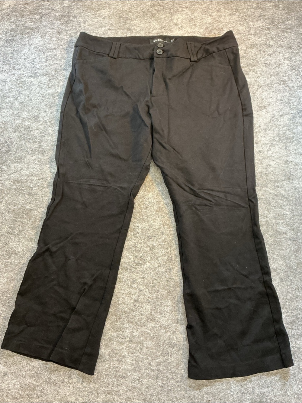 Torrid Black Dress Pants - Classic Straight Fit Size 22R